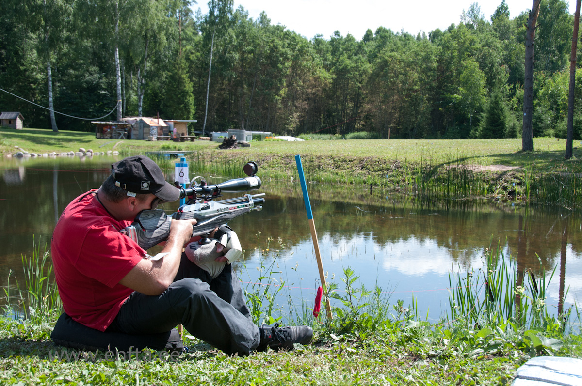 Alexander Bambizov RU, Steyr LG 110 Field Target, Tasco Custom Shop 12-60x56